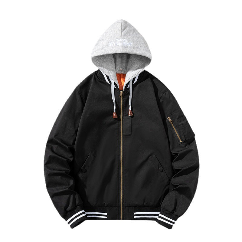 American Street Fashion Hooded Jacket