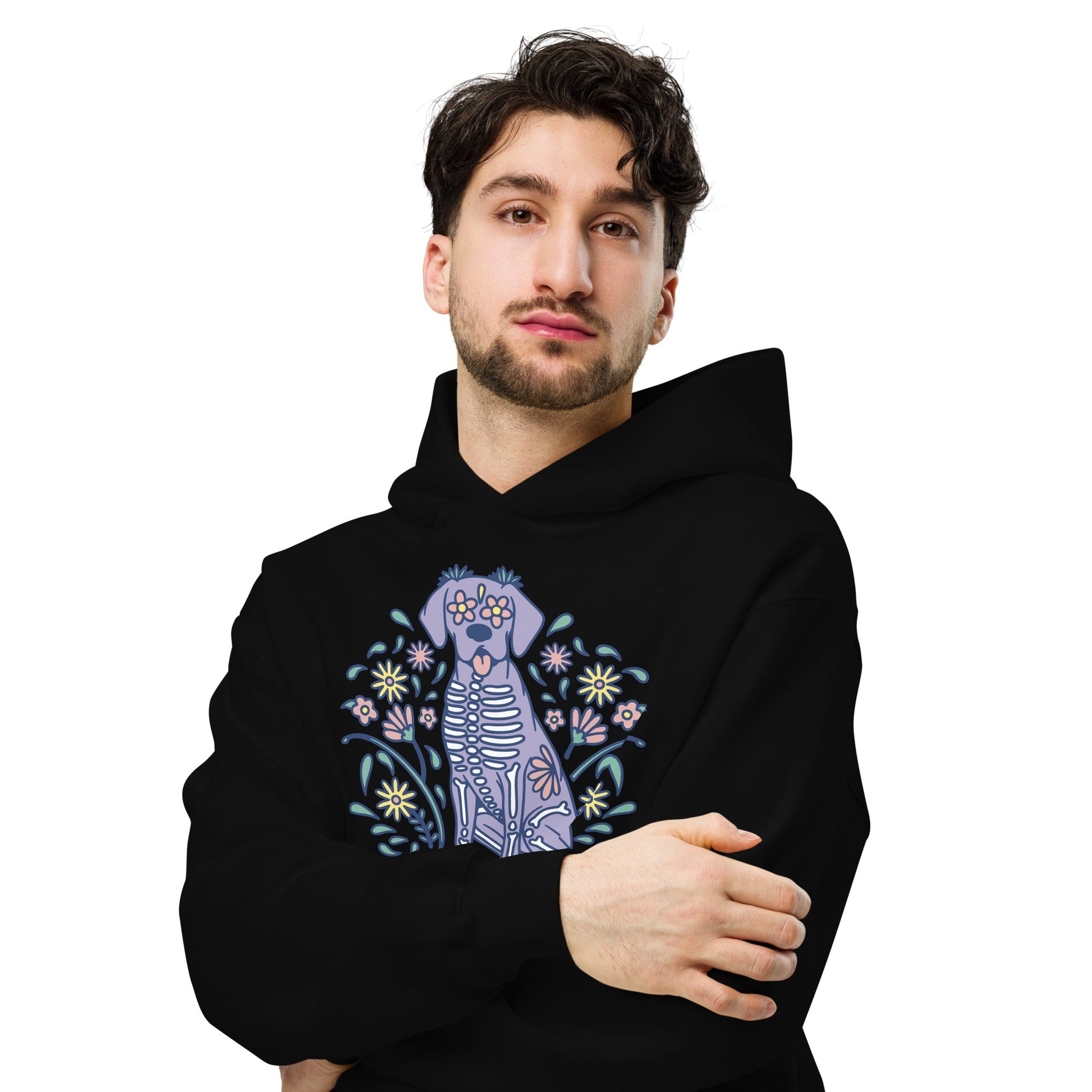 Product mockupUnisex oversized hoodie